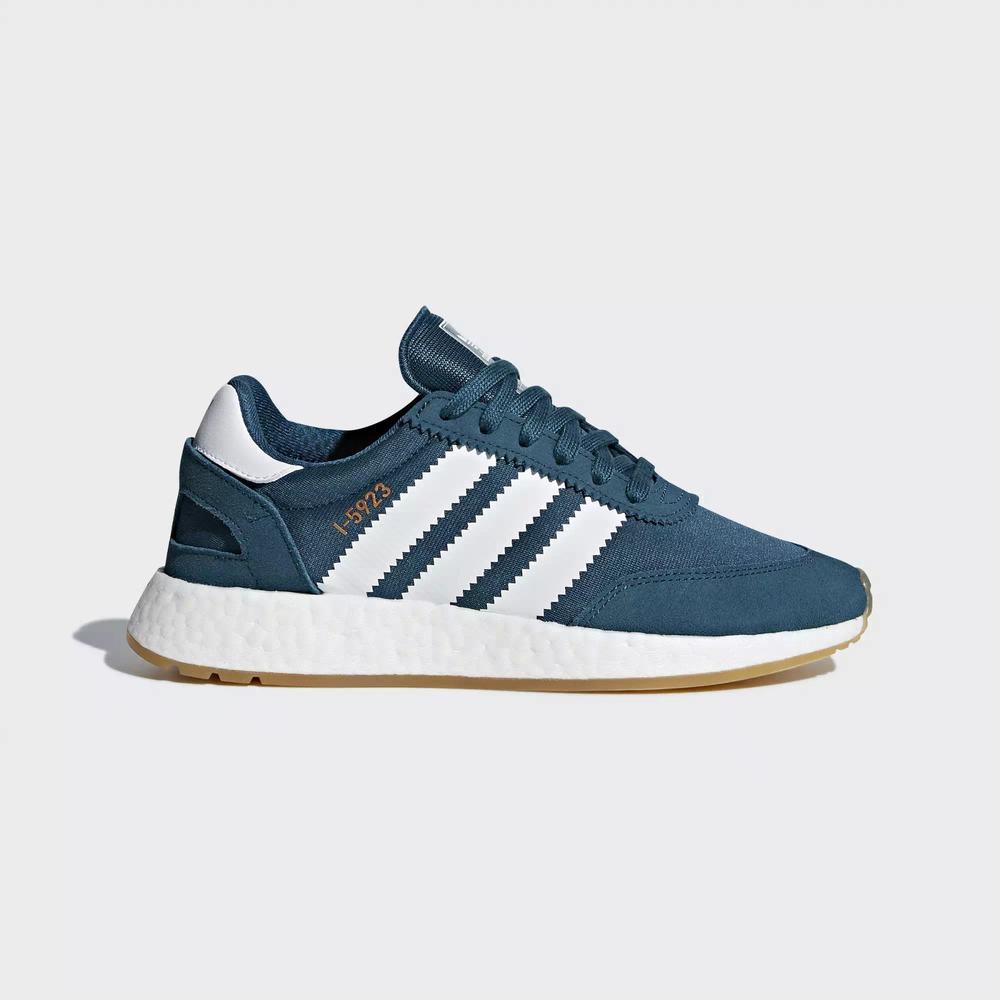 Adidas I-5923 Tenis Azules Para Mujer (MX-56651)